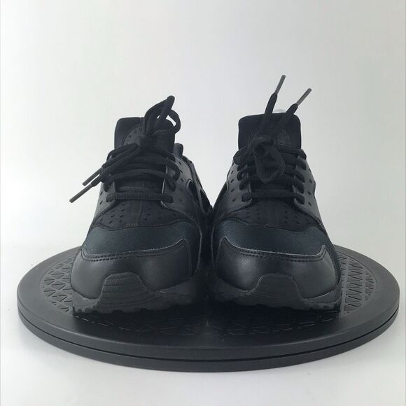 Nike Air Huarache Run Black Athletic Running Shoes 634835-012 Women’s Size 7.5 - Picture 2 of 12